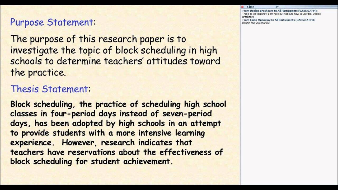 how to start a thesis statement example